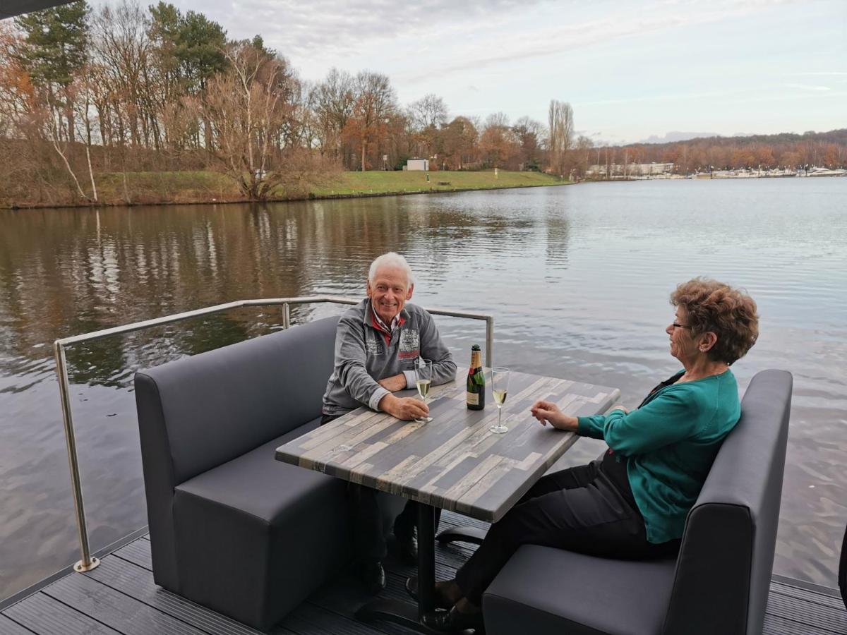 Houseboat Met Dakterras Mookerplas Middelaar Eksteriør bilde