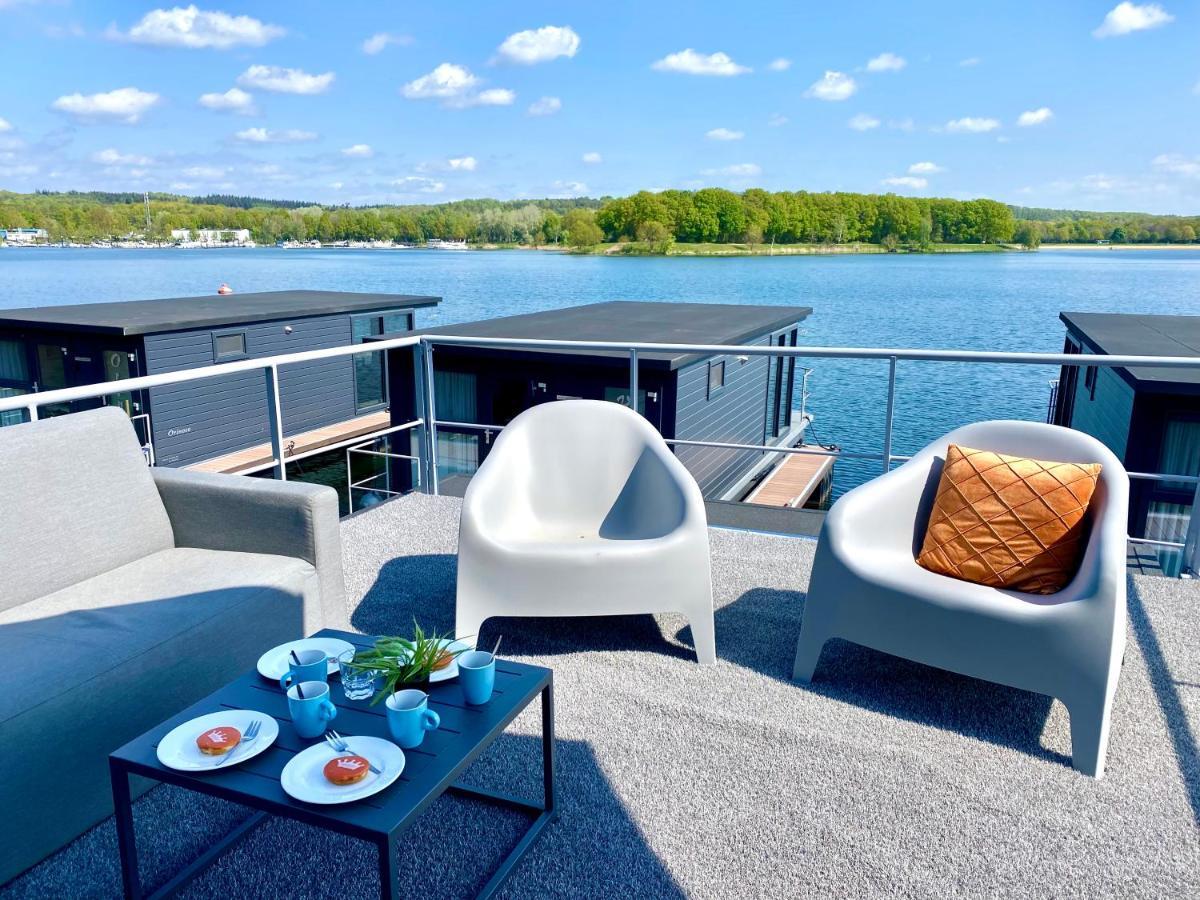 Houseboat Met Dakterras Mookerplas Middelaar Eksteriør bilde