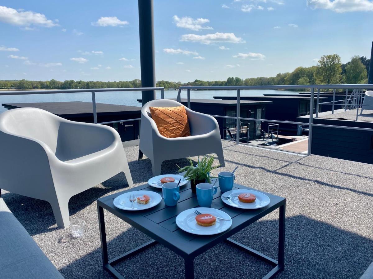 Houseboat Met Dakterras Mookerplas Middelaar Eksteriør bilde